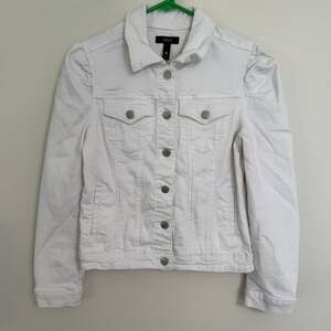 AQUA‎ Women’s Small White Denim Jacket